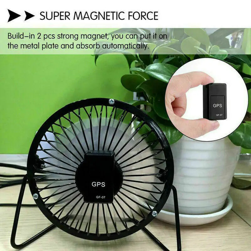 GF07 Compact GPS Vehicle Tracker GSM GPRS US