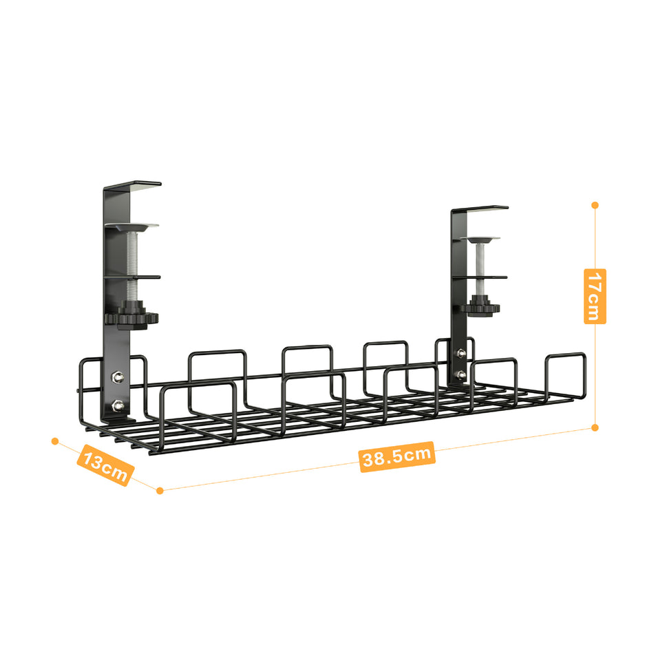 Under-Desk Cable Management Tray