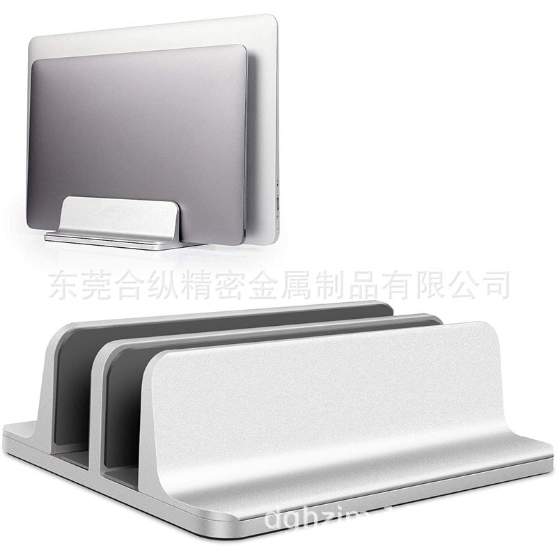 Dual-Slot Vertical Laptop Stand