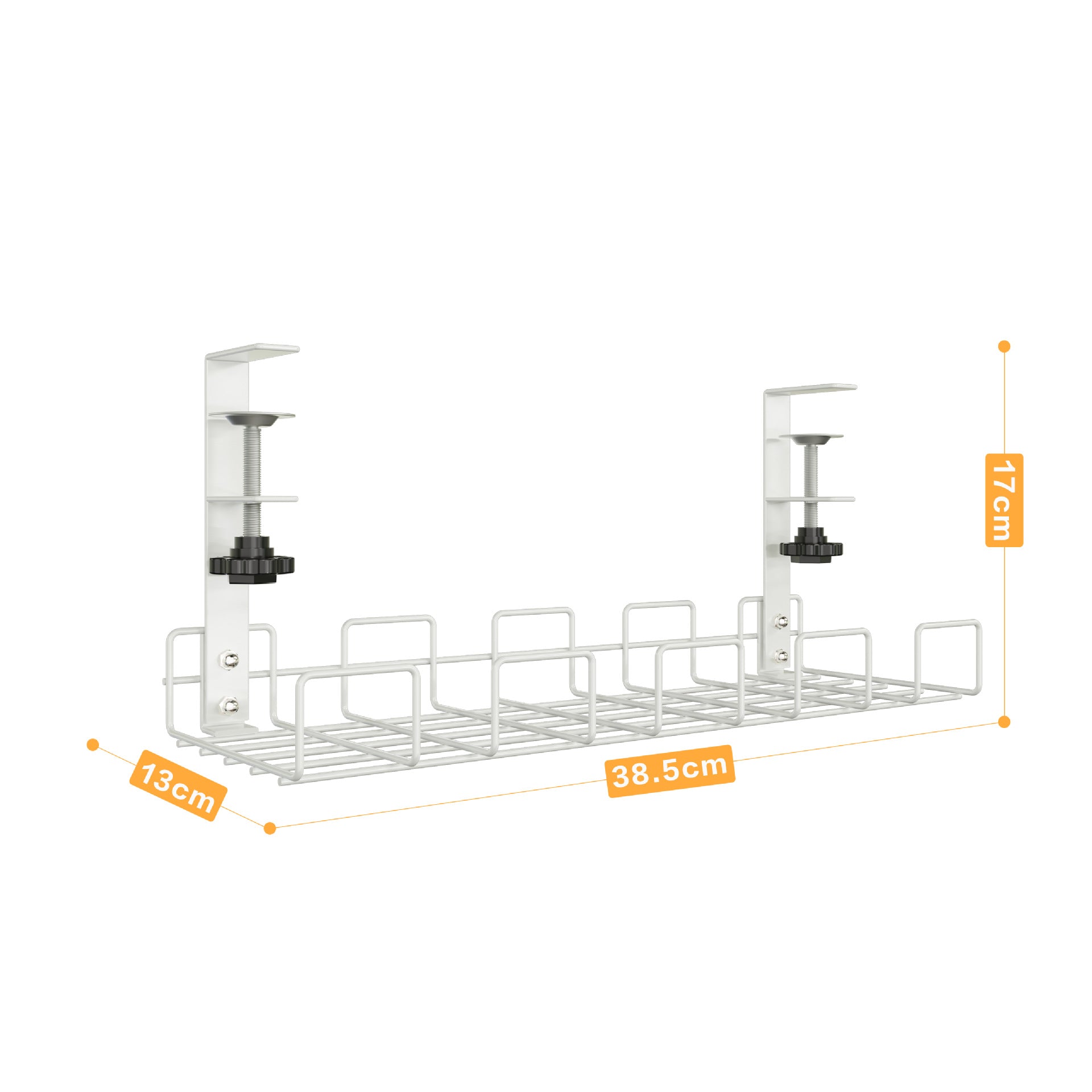 Under-Desk Cable Management Tray