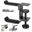 Clamp-On Desk Headphone Hook