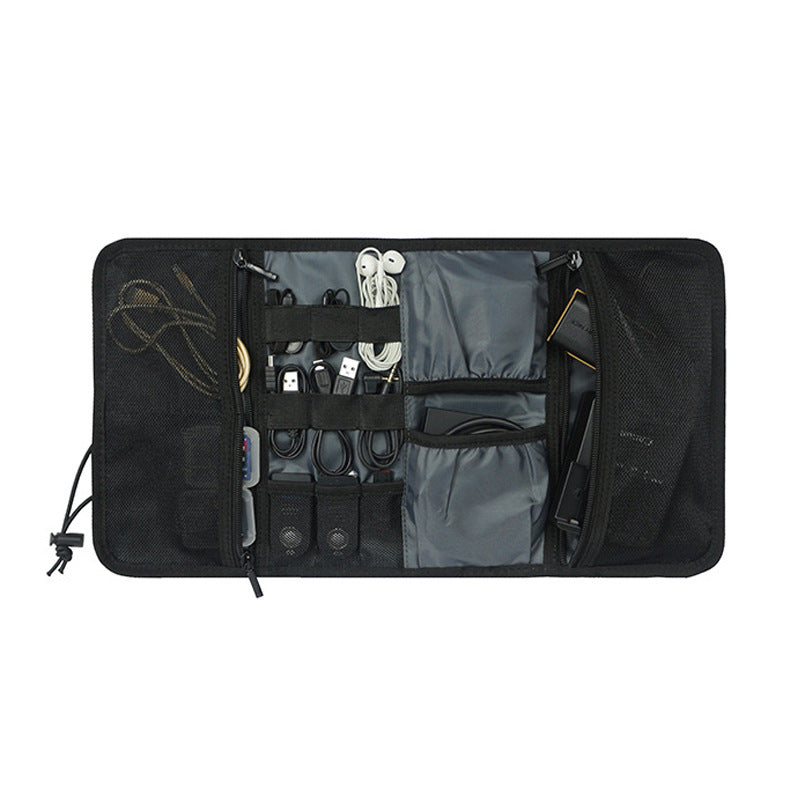 Roll-Up Cable Organizer Wrap