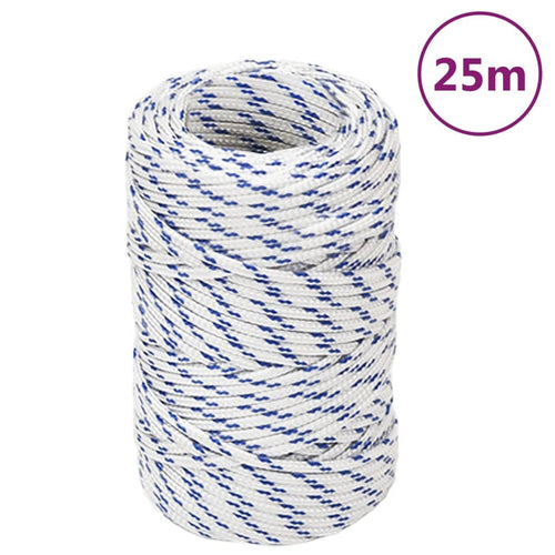 Boat Rope White 2 mm 25 m Polypropylene