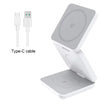 3-in-1 Magnetic Wireless Charger - Fast Charging Station for iPhone, AirPods & Watch