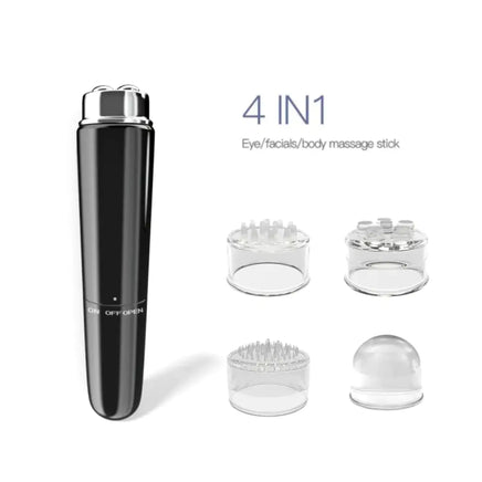 4-in-1 Electric Facial Massager - Eye Massager for Dark Circles, Puffiness & Wrinkles