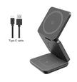 3-in-1 Magnetic Wireless Charger - Fast Charging Station for iPhone, AirPods & Watch